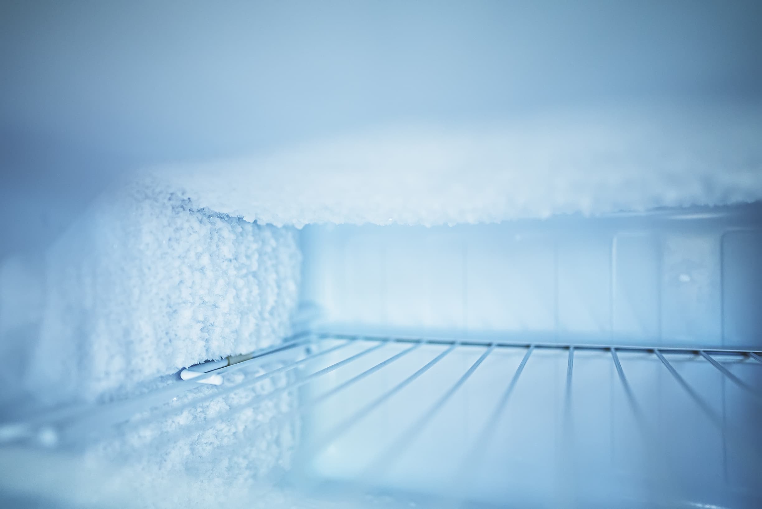 Eis in 5 Minuten aus dem Gefrierschrank entfernen